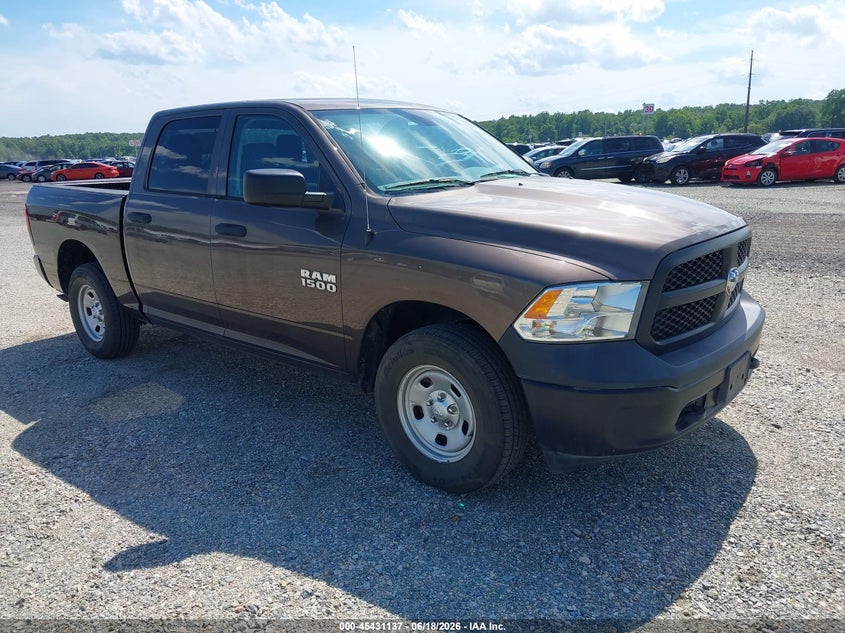 2018 Ram 1500 VIN 1C6RR7KG9JS293135 IAAI salvage auction — NORMAL WEAR, Sf97 (Maryland), sold $1,600 on 2026-07-21 (photo 1)