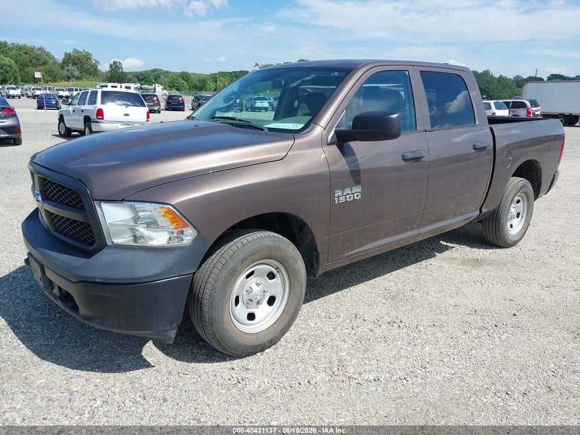 2018 Ram 1500 VIN 1C6RR7KG9JS293135 IAAI salvage auction — NORMAL WEAR, Sf97 (Maryland), sold $1,600 on 2026-07-21 (photo 2)