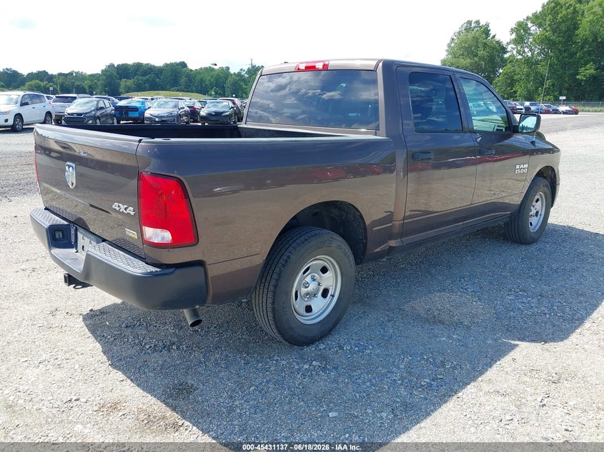2018 Ram 1500 VIN 1C6RR7KG9JS293135 IAAI salvage auction — NORMAL WEAR, Sf97 (Maryland), sold $1,600 on 2026-07-21 (photo 4)