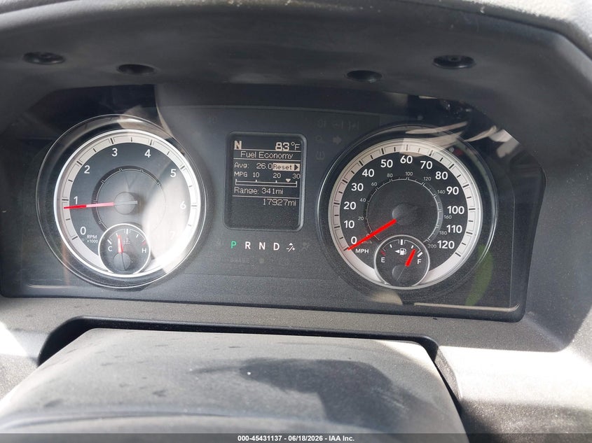 2018 Ram 1500 VIN 1C6RR7KG9JS293135 IAAI salvage auction — NORMAL WEAR, Sf97 (Maryland), sold $1,600 on 2026-07-21 (photo 7)