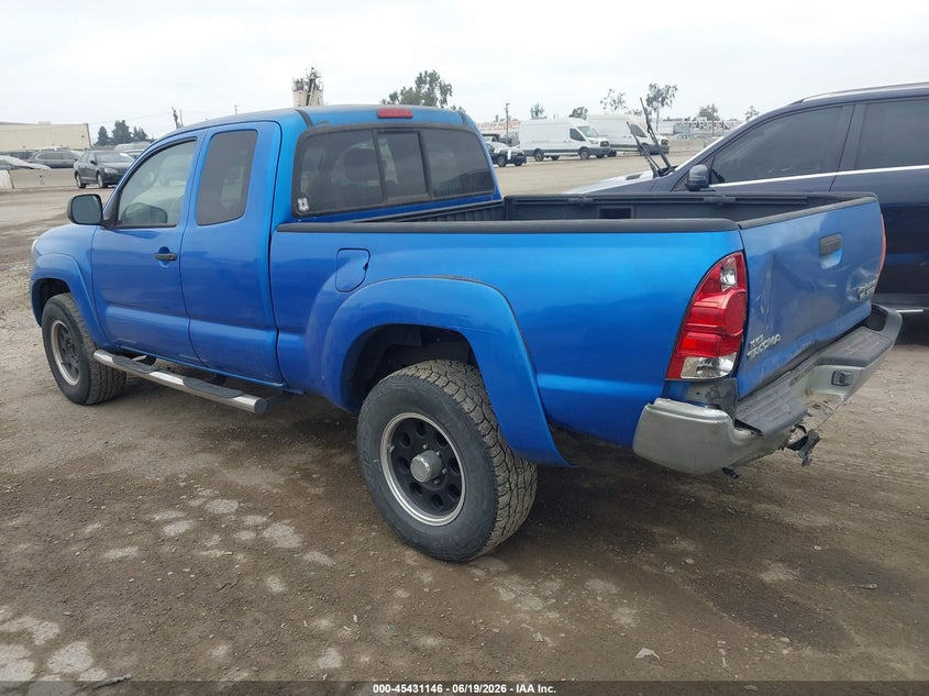 2007 Toyota Tacoma VIN 5TETU62N57Z433692 IAAI salvage auction — REAR END, Salvage (California), sold $3,150 on 2026-07-08 (photo 3)