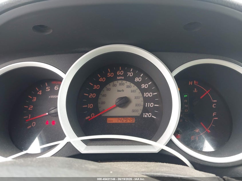 2007 Toyota Tacoma VIN 5TETU62N57Z433692 IAAI salvage auction — REAR END, Salvage (California), sold $3,150 on 2026-07-08 (photo 7)
