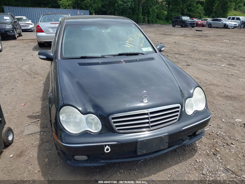 2005 Mercedes-benz C class VIN WDBRF40J75F610972 IAAI salvage auction — NORMAL WEAR, Clear (New York), sold $500 on 2026-07-28 (photo 6)