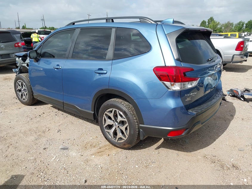 2021 Subaru Forester VIN JF2SKAJC7MH527771 IAAI salvage auction — FRONT END, Original (Texas), sold $3,250 on 2026-07-23 (photo 3)