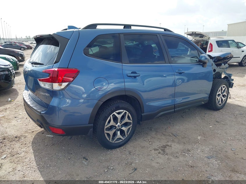 2021 Subaru Forester VIN JF2SKAJC7MH527771 IAAI salvage auction — FRONT END, Original (Texas), sold $3,250 on 2026-07-23 (photo 4)
