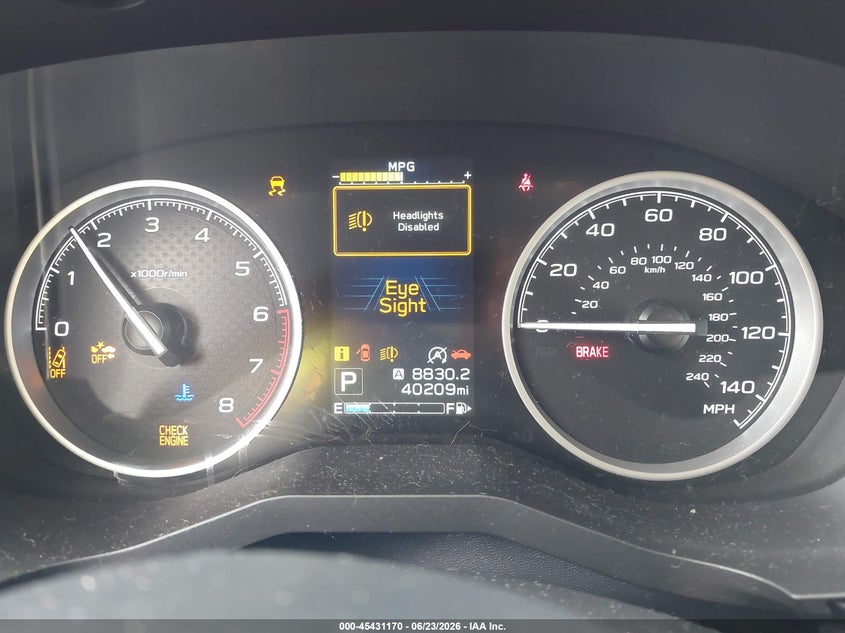 2021 Subaru Forester VIN JF2SKAJC7MH527771 IAAI salvage auction — FRONT END, Original (Texas), sold $3,250 on 2026-07-23 (photo 7)