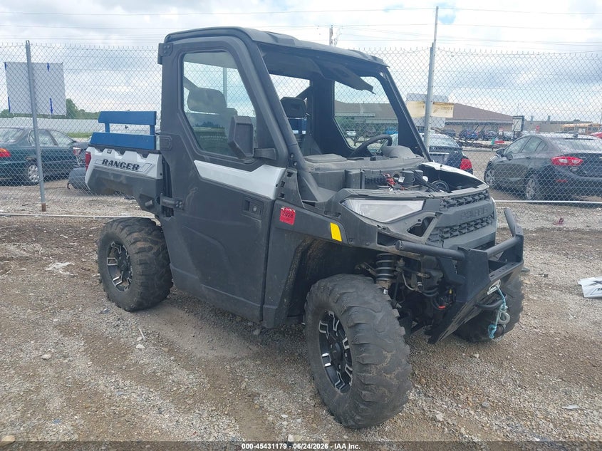 2022 Polaris Ranger VIN 4XARR1997N8068350 IAAI salvage auction — FRONT END, Bill Of Sale (Wisconsin), sold $6,200 on 2026-07-08 (photo 1)
