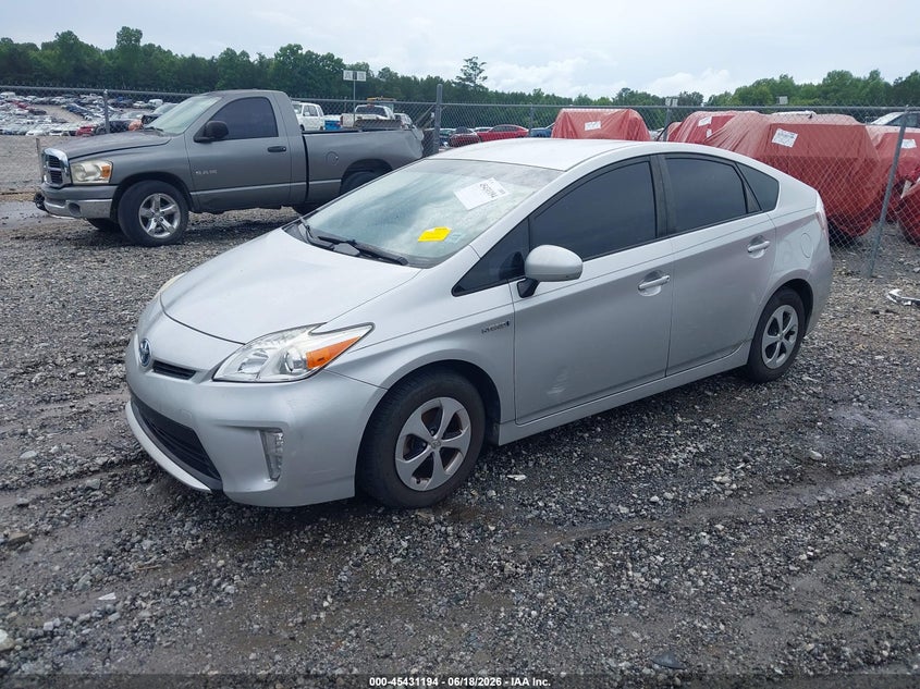 2013 Toyota Prius VIN JTDKN3DU0D5578648 IAAI salvage auction — NORMAL WEAR, Clear (Georgia), sold $1,850 on 2026-07-17 (photo 2)