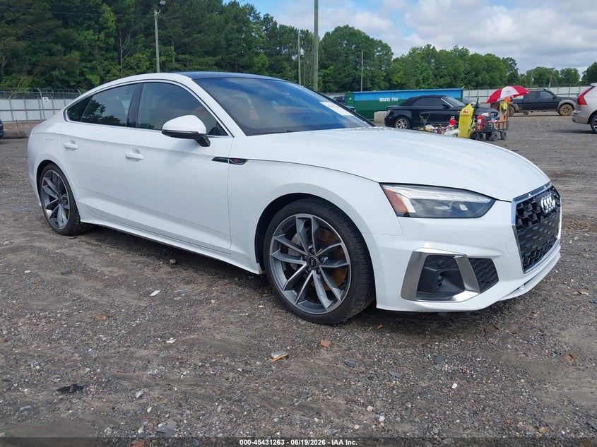2023 Audi A5 VIN WAUFACF57PA028195 — IAAI salvage auction photo