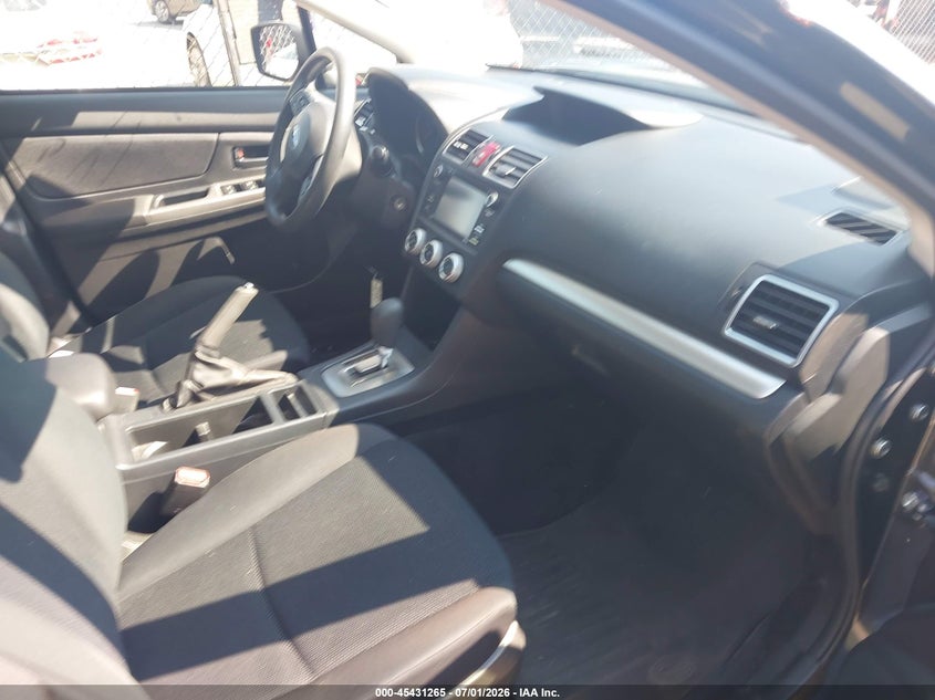 2015 Subaru Impreza VIN JF1GJAA66FH018457 IAAI salvage auction — FRONT END, Salvage (Rhode Island), sold $25 on 2026-07-28 (photo 5)
