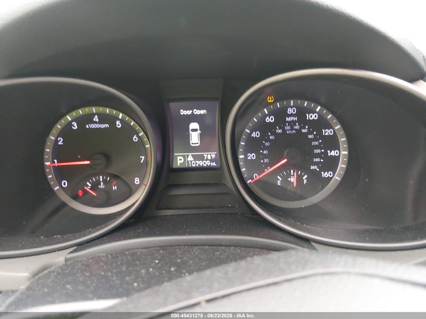 2016 Hyundai VIN 5XYZU3LBXGG371200 IAAI salvage auction — LEFT FRONT, Salvage (South Carolina), sold $1,900 on 2026-08-02 (photo 7)
