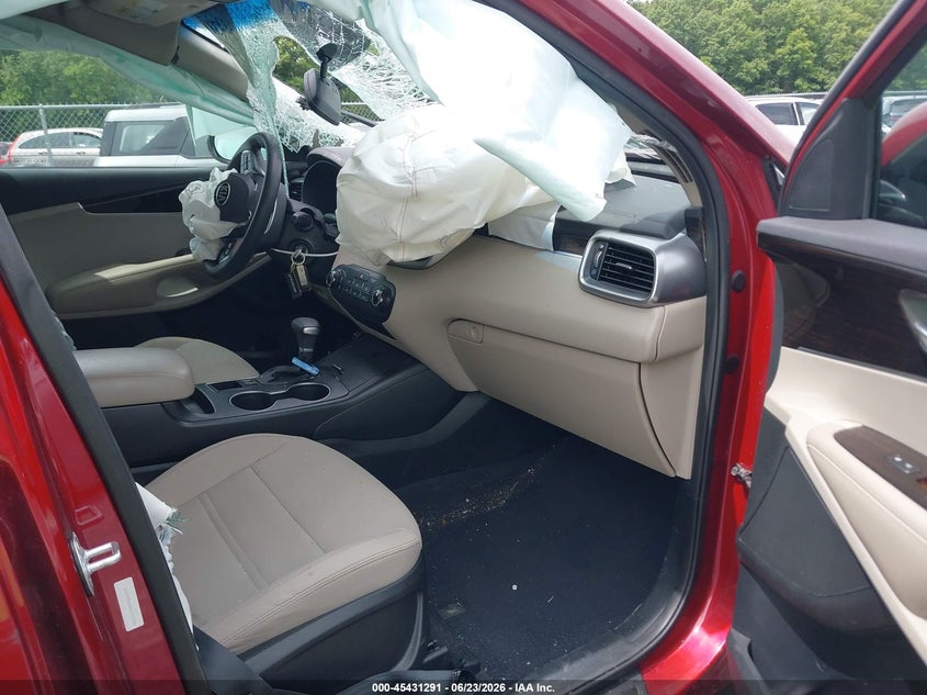 2019 Kia Sorento VIN 5XYPGDA35KG537230 IAAI salvage auction — FRONT END, Salvage Title, sold $1,950 on 2026-07-28 (photo 5)