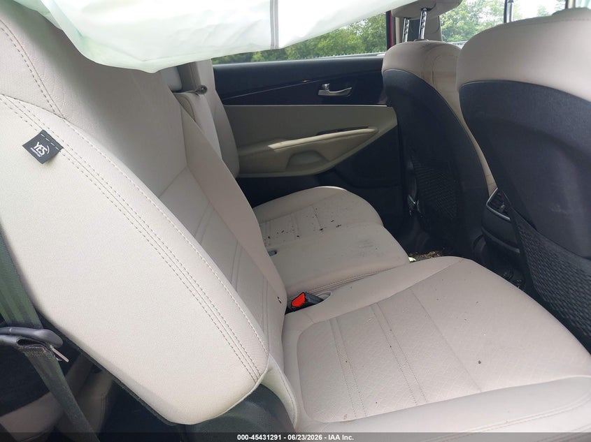 2019 Kia Sorento VIN 5XYPGDA35KG537230 IAAI salvage auction — FRONT END, Salvage Title, sold $1,950 on 2026-07-28 (photo 8)
