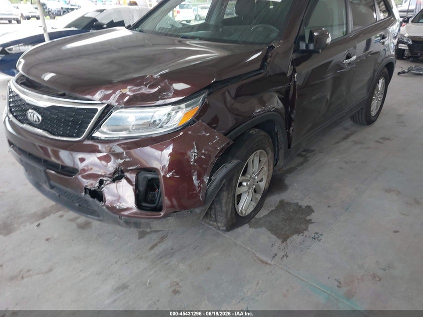 2014 Kia Sorento VIN 5XYKT3A60EG539515 IAAI salvage auction — SIDE, Rebuildable (Florida), sold $1,300 on 2026-07-10 (photo 6)