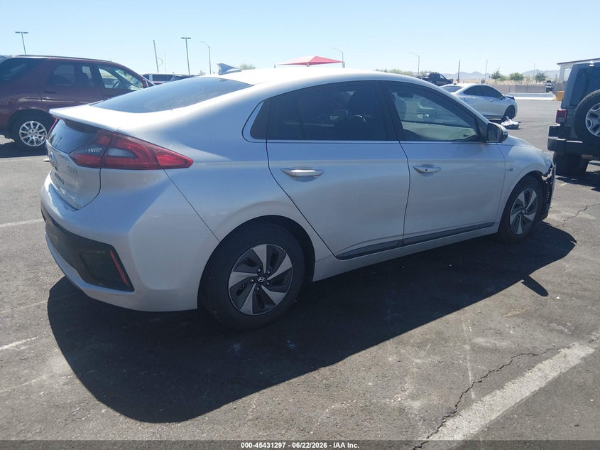 2019 Hyundai Ioniq VIN KMHC75LC3KU139719 IAAI salvage auction — FRONT END, Salvage (Utah), sold $1,750 on 2026-07-24 (photo 4)
