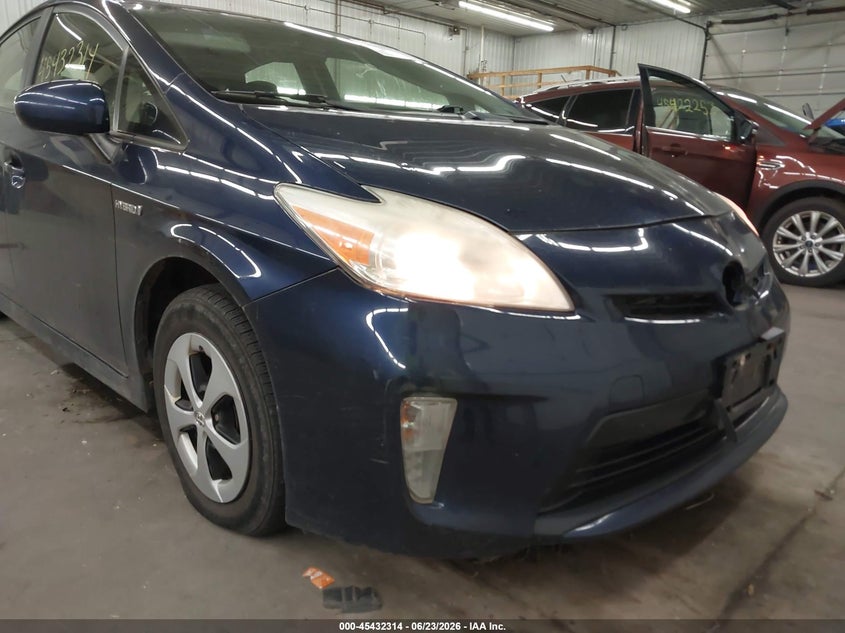 2013 Toyota Prius VIN JTDKN3DU5D1634784 IAAI salvage auction — NORMAL WEAR, Clear (Minnesota), sold $800 on 2026-07-28 (photo 6)