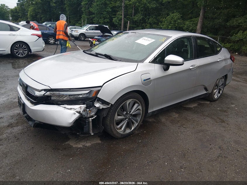 2018 Honda Clarity VIN JHMZC5F35JC005853 IAAI salvage auction — FRONT END, Salvage Title, sold $4,750 on 2026-07-15 (photo 2)