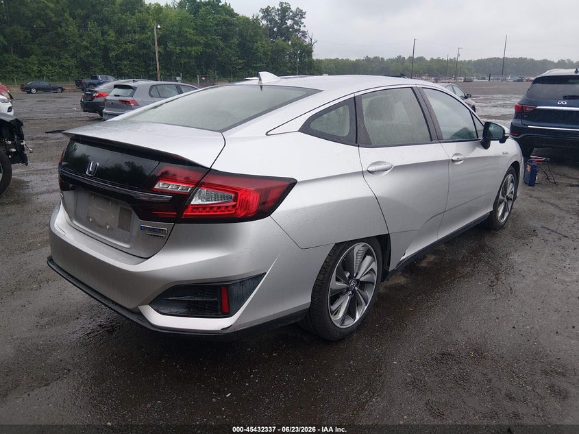 2018 Honda Clarity VIN JHMZC5F35JC005853 IAAI salvage auction — FRONT END, Salvage Title, sold $4,750 on 2026-07-15 (photo 4)