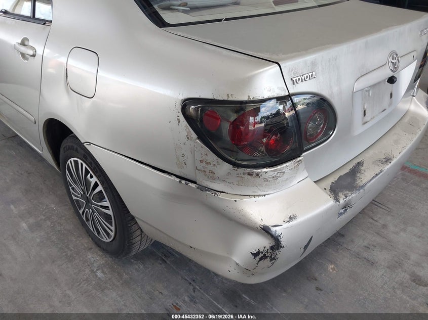 2003 Toyota Corolla VIN JTDBR32E230044515 IAAI salvage auction — NORMAL WEAR, Clear (Florida), sold $1,125 on 2026-07-22 (photo 6)