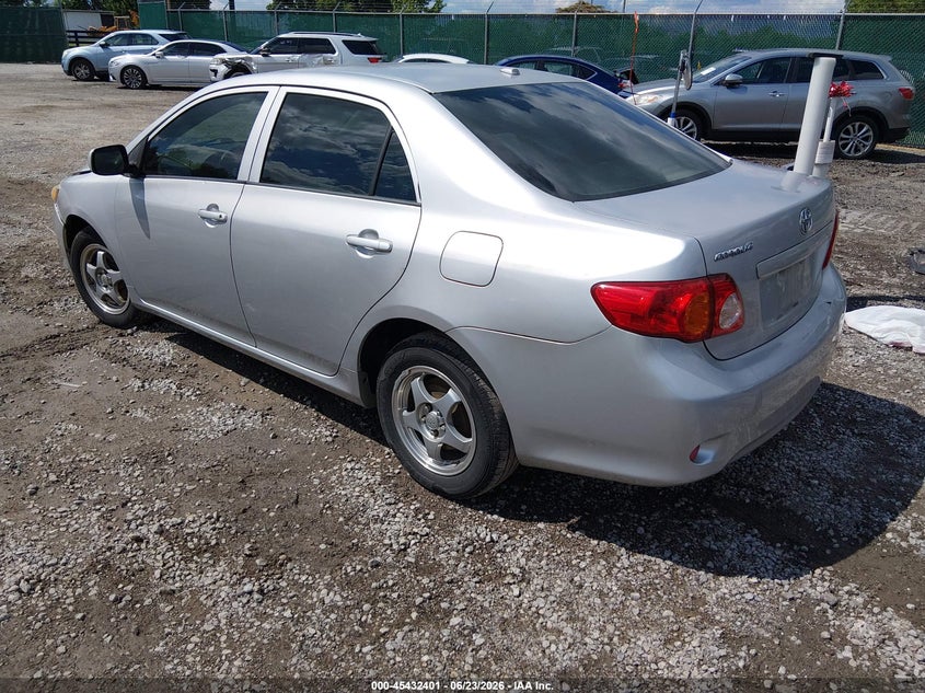 2009 Toyota Corolla VIN JTDBL40E399034770 IAAI salvage auction — FRONT END, Salvage (Kentucky), sold $25 on 2026-07-29 (photo 3)