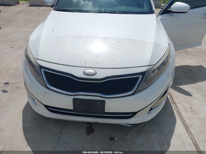 2015 Kia Optima VIN 5XXGR4A67FG372022 IAAI salvage auction — NORMAL WEAR, Original (Texas), sold $1,000 on 2026-07-17 (photo 6)