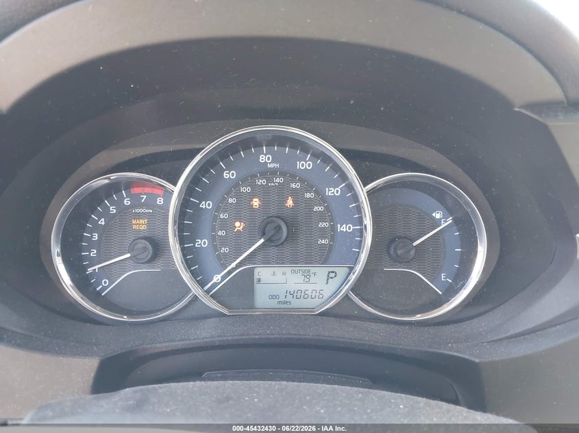 2016 Toyota Corolla VIN 5YFBURHE2GP399897 IAAI salvage auction — FRONT END, Salvage Title, sold $2,500 on 2026-07-15 (photo 7)