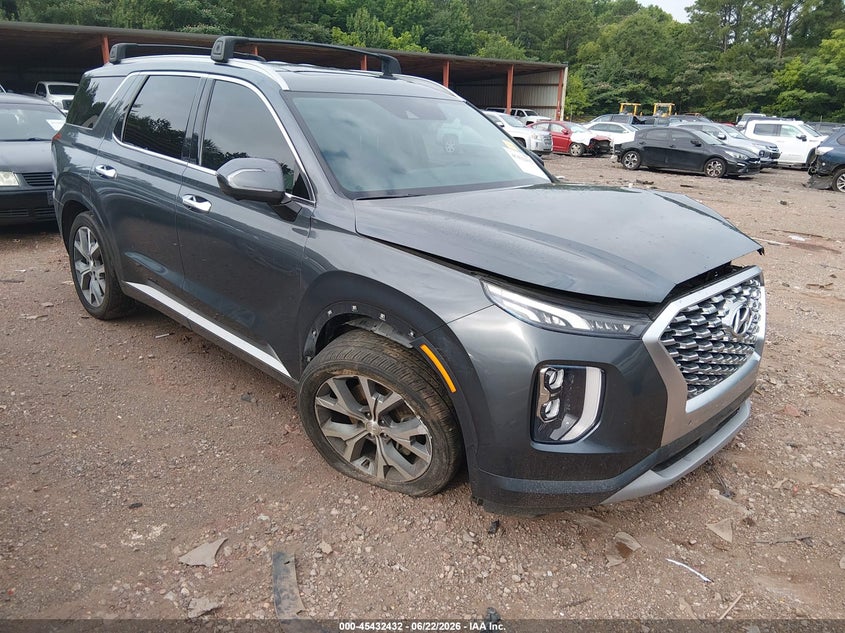 2021 Hyundai Palisade VIN KM8R54HE3MU174865 IAAI salvage auction — LEFT FRONT, Salvage (Alabama), sold $8,325 on 2026-07-08 (photo 1)