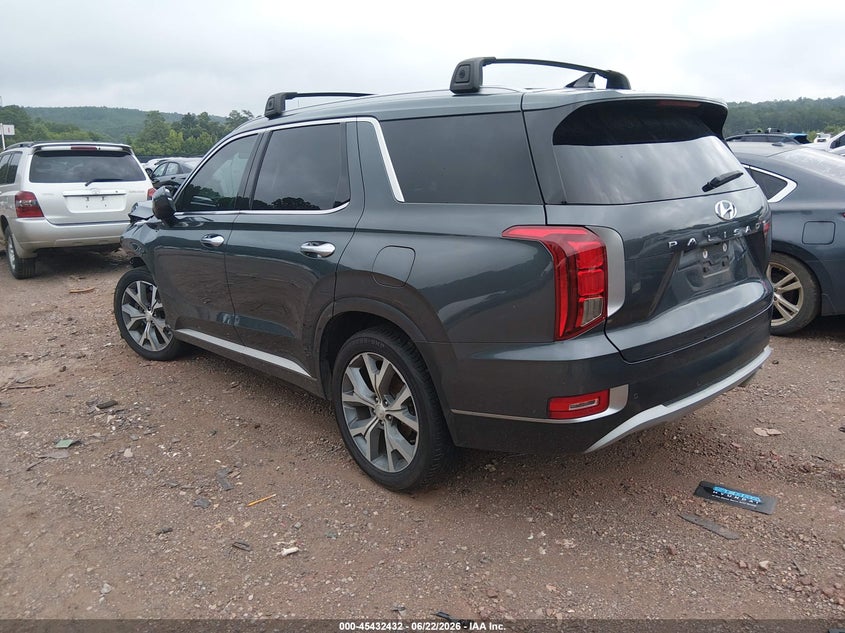 2021 Hyundai Palisade VIN KM8R54HE3MU174865 IAAI salvage auction — LEFT FRONT, Salvage (Alabama), sold $8,325 on 2026-07-08 (photo 3)