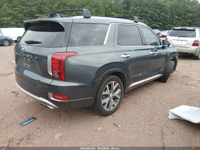 2021 Hyundai Palisade VIN KM8R54HE3MU174865 IAAI salvage auction — LEFT FRONT, Salvage (Alabama), sold $8,325 on 2026-07-08 (photo 4)