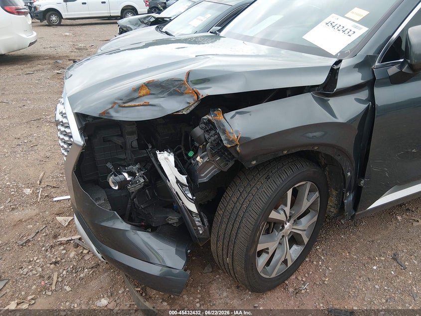 2021 Hyundai Palisade VIN KM8R54HE3MU174865 IAAI salvage auction — LEFT FRONT, Salvage (Alabama), sold $8,325 on 2026-07-08 (photo 6)