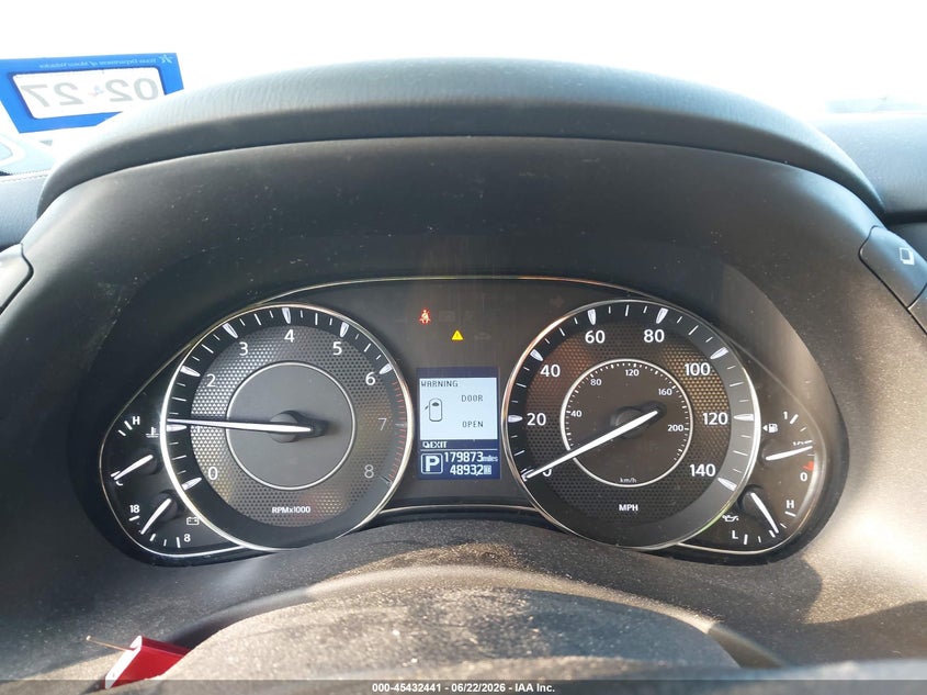 2019 Nissan Armada VIN JN8AY2ND9KX009184 IAAI salvage auction — UNKNOWN, Salvage Title, sold $850 on 2026-07-23 (photo 7)