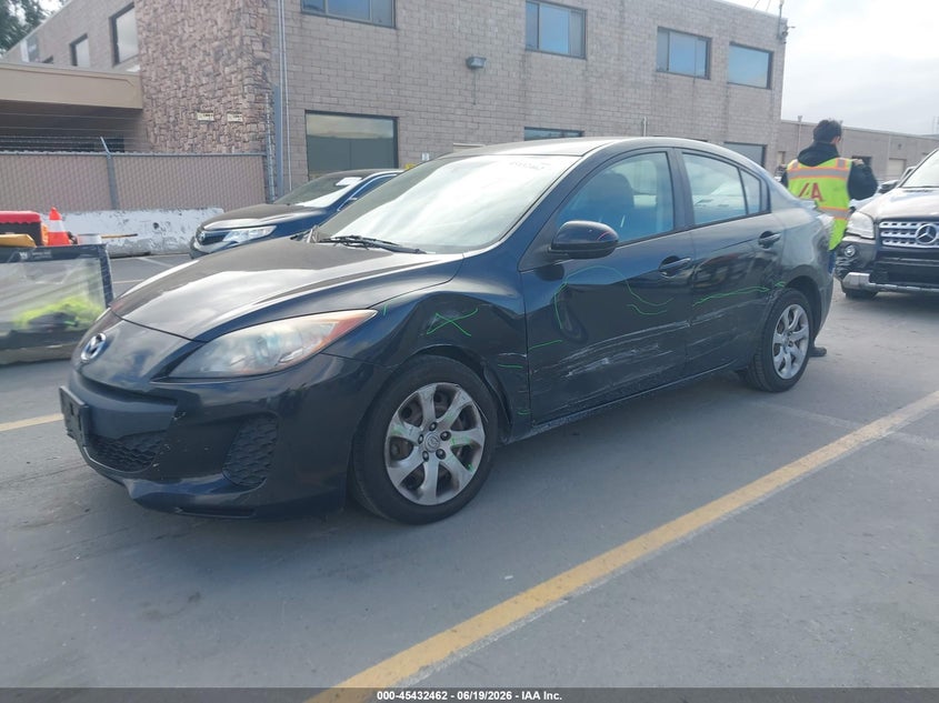 2013 Mazda 3 VIN JM1BL1UP7D1752792 IAAI salvage auction — LEFT SIDE, Salvage (California), sold $1,275 on 2026-07-06 (photo 2)