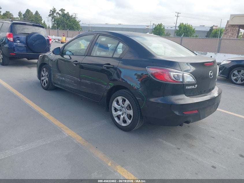 2013 Mazda 3 VIN JM1BL1UP7D1752792 IAAI salvage auction — LEFT SIDE, Salvage (California), sold $1,275 on 2026-07-06 (photo 3)