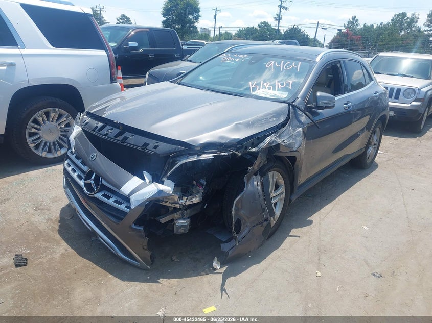 2019 Mercedes-benz Gla-klasse VIN WDCTG4GB8KJ609464 IAAI salvage auction — FRONT END, Salvage (North Carolina), sold $4,650 on 2026-08-03 (photo 2)
