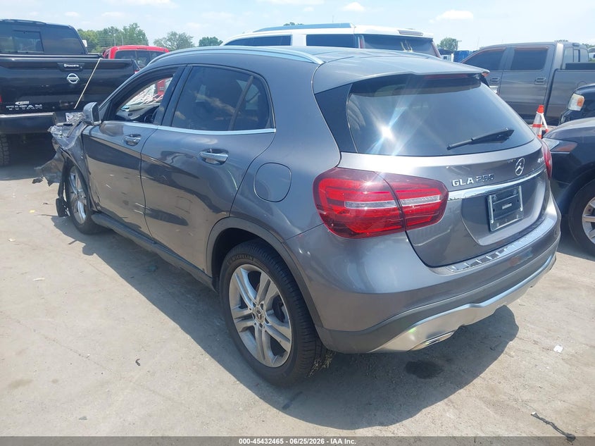 2019 Mercedes-benz Gla-klasse VIN WDCTG4GB8KJ609464 IAAI salvage auction — FRONT END, Salvage (North Carolina), sold $4,650 on 2026-08-03 (photo 3)