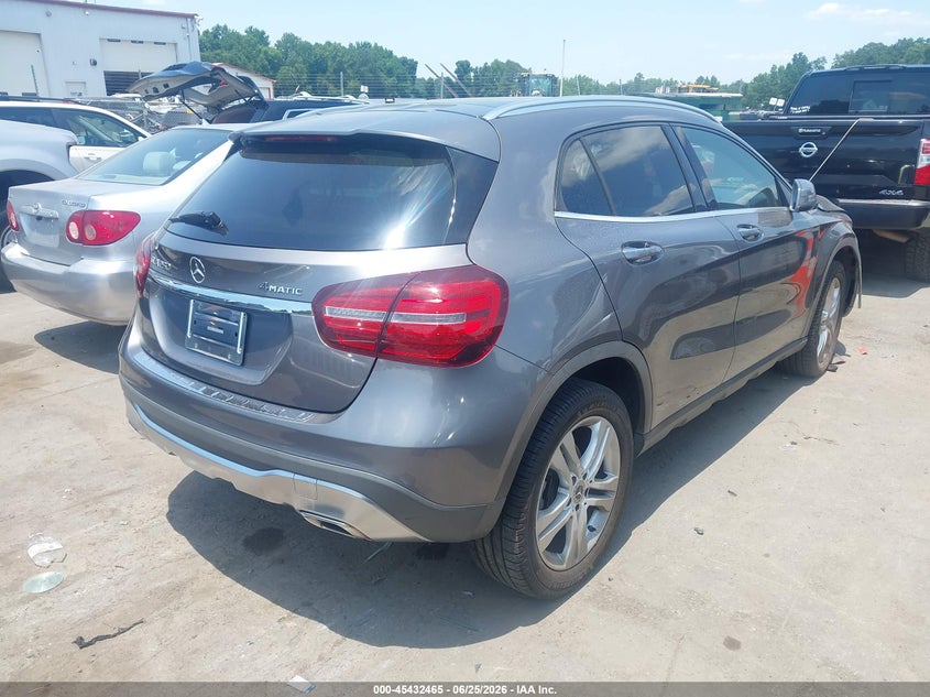 2019 Mercedes-benz Gla-klasse VIN WDCTG4GB8KJ609464 IAAI salvage auction — FRONT END, Salvage (North Carolina), sold $4,650 on 2026-08-03 (photo 4)