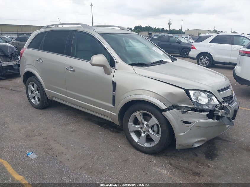 2014 Chevrolet Captiva sport VIN 3GNAL4EKXES557194 IAAI salvage auction — RIGHT FRONT, Salvage (Texas), sold $1,900 on 2026-07-08 (photo 1)