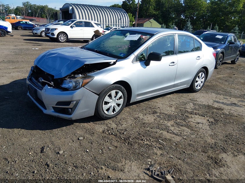 2015 Subaru Impreza VIN JF1GJAA62FH018536 IAAI salvage auction — FRONT END, Salvage Title, sold $800 on 2026-07-24 (photo 2)