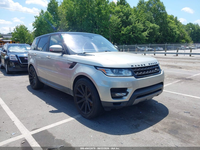 2016 Land rover Range rover sport VIN SALWG2VF3GA555276 IAAI salvage auction — NORMAL WEAR, Clear (Montana), sold $7,000 on 2026-07-16 (photo 1)