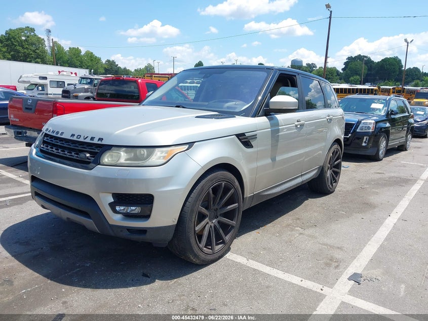 2016 Land rover Range rover sport VIN SALWG2VF3GA555276 IAAI salvage auction — NORMAL WEAR, Clear (Montana), sold $7,000 on 2026-07-16 (photo 2)