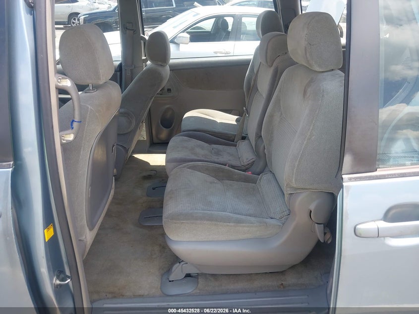 2007 Toyota Sienna VIN 5TDZK23C97S001089 IAAI salvage auction — REAR END, Salvage (North Carolina), sold $450 on 2026-07-22 (photo 8)