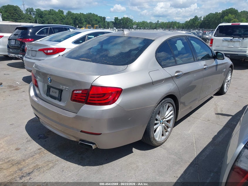 2012 BMW 5er VIN WBAFR9C56CDV58280 IAAI salvage auction — NORMAL WEAR, Clear (South Carolina), sold $825 on 2026-07-29 (photo 4)