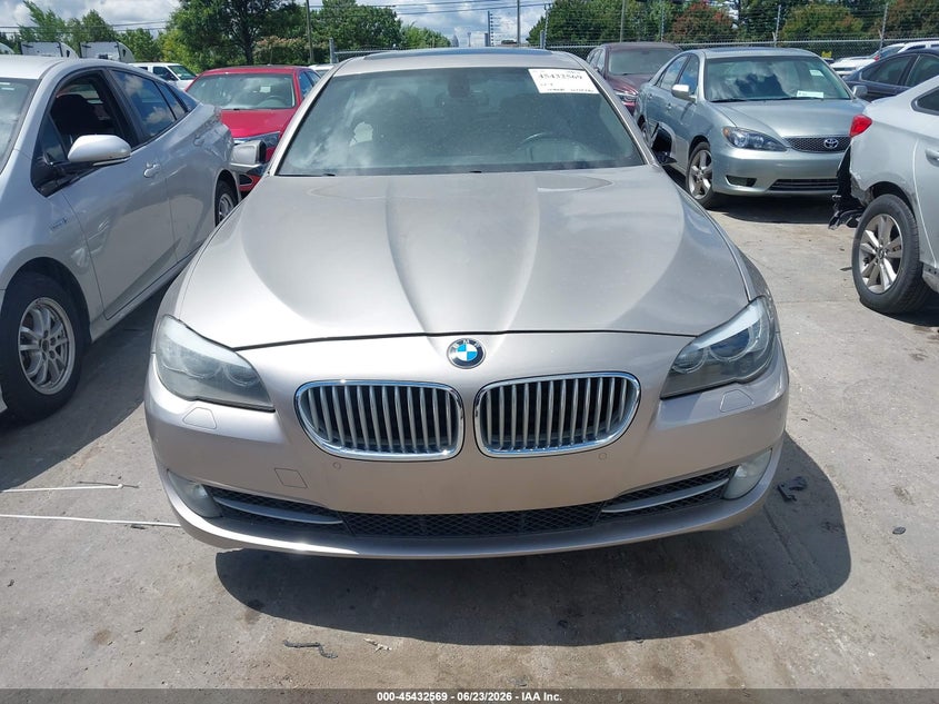 2012 BMW 5er VIN WBAFR9C56CDV58280 IAAI salvage auction — NORMAL WEAR, Clear (South Carolina), sold $825 on 2026-07-29 (photo 6)