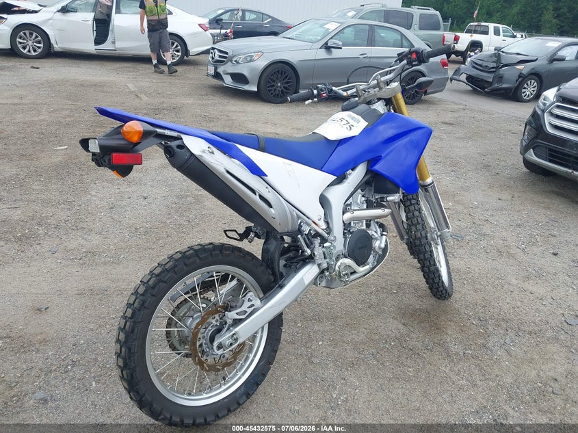 2016 Yamaha Wr VIN JYADG21E4GA008508 IAAI salvage auction — THEFT, Salvage (Massachusetts), sold $1,100 on 2026-07-28 (photo 4)