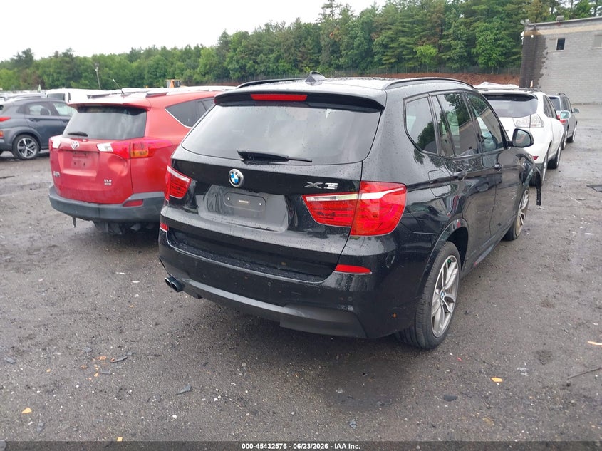 2017 BMW X3 VIN 5UXWX9C5XH0T08790 IAAI salvage auction — FRONT END, Salvage (Massachusetts), sold $3,900 on 2026-07-10 (photo 4)