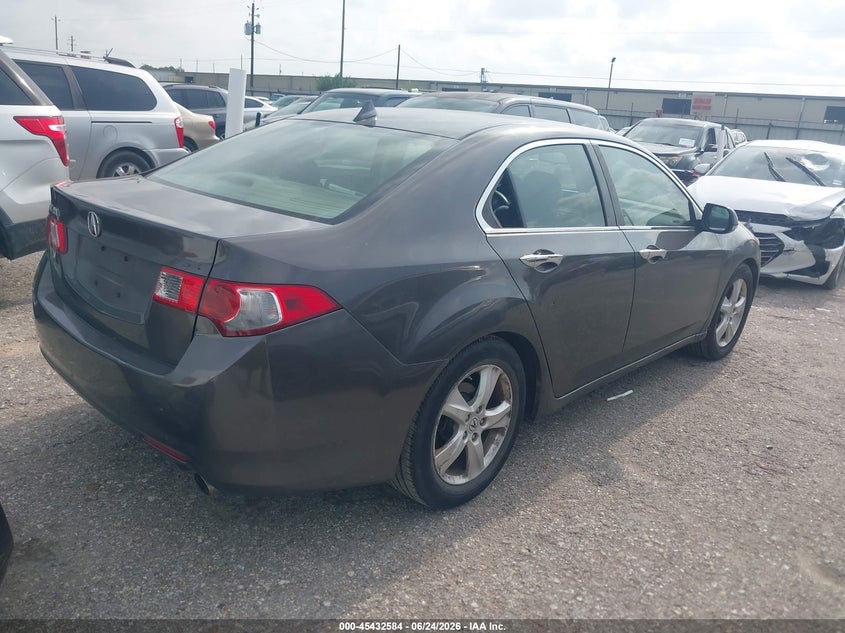 2009 Acura Tsx VIN JH4CU26629C011889 IAAI salvage auction — LEFT REAR, Original (Texas), sold $550 on 2026-07-23 (photo 4)