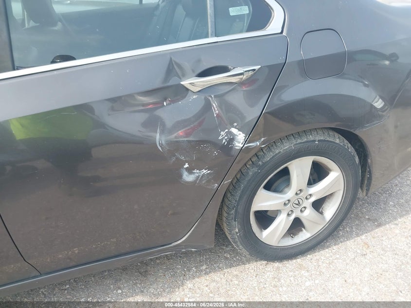 2009 Acura Tsx VIN JH4CU26629C011889 IAAI salvage auction — LEFT REAR, Original (Texas), sold $550 on 2026-07-23 (photo 6)