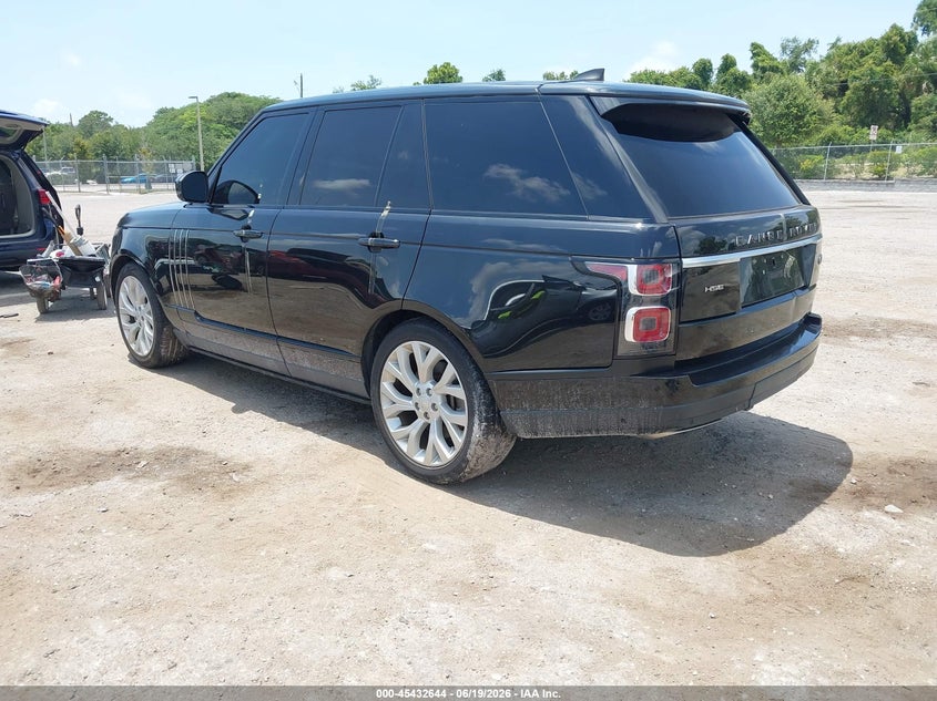2019 Land rover RANGE ROVER VIN SALGS2SV7KA543770 IAAI salvage auction — THEFT, Salvage Title, sold $8,200 on 2026-07-27 (photo 3)