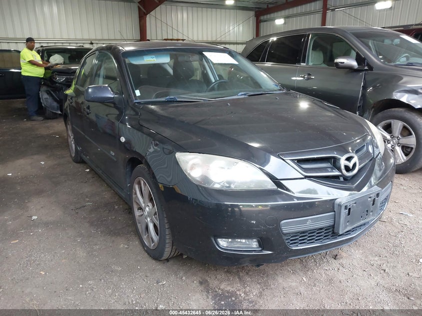 2008 Mazda 3 VIN JM1BK344081779472 IAAI salvage auction — FRONT END, Clear (Virginia), sold $325 on 2026-07-12 (photo 1)