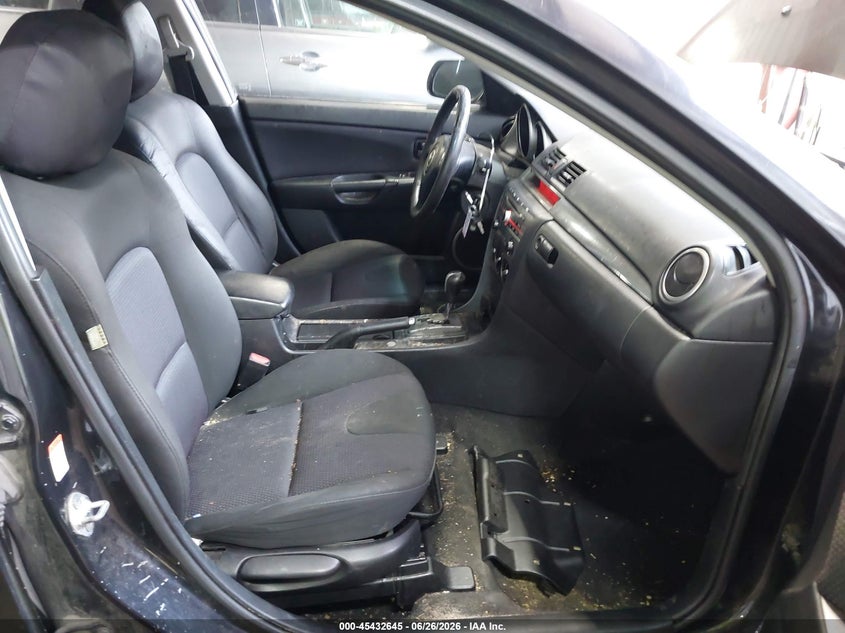 2008 Mazda 3 VIN JM1BK344081779472 IAAI salvage auction — FRONT END, Clear (Virginia), sold $325 on 2026-07-12 (photo 5)